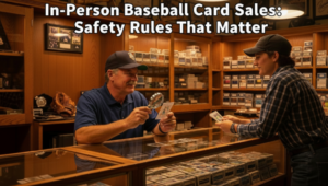 In-Person Baseball Card Sales: Safety Rules That Matter