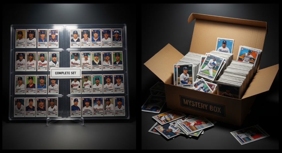 Do Treat Baseball Card Sets for Sale Differently Than Random Boxes