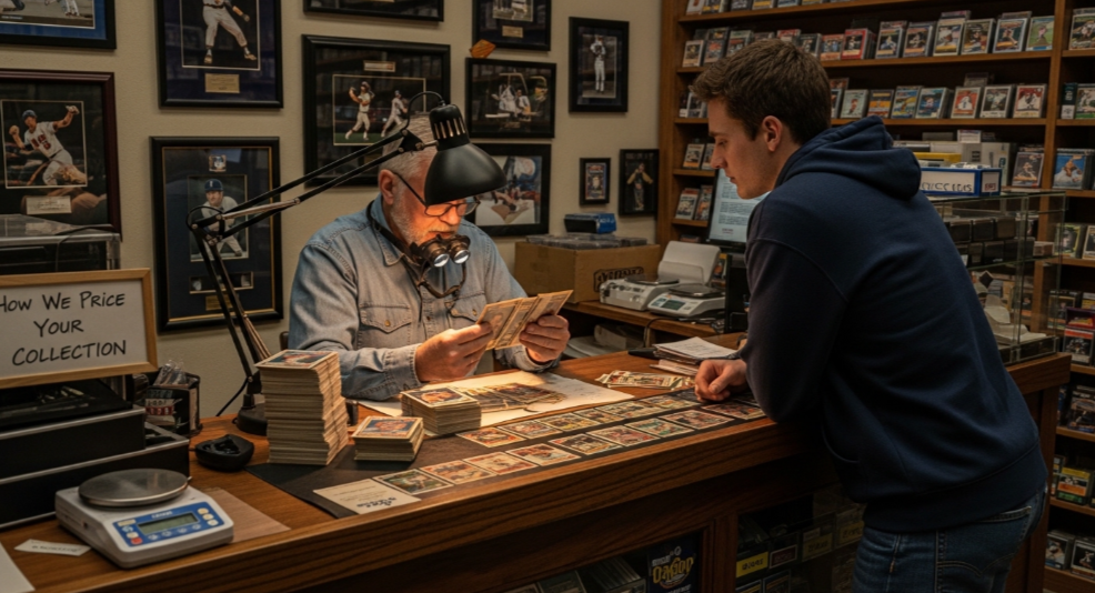 How Card Shops Usually Price a Collection