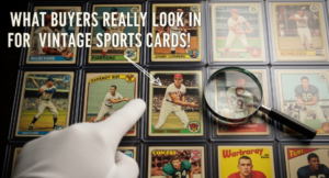 What Buyers Really Look for in Vintage Sports Cards!
