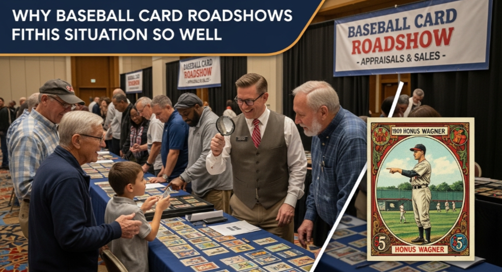 Why Baseball Card Roadshows Fit This Situation So Well