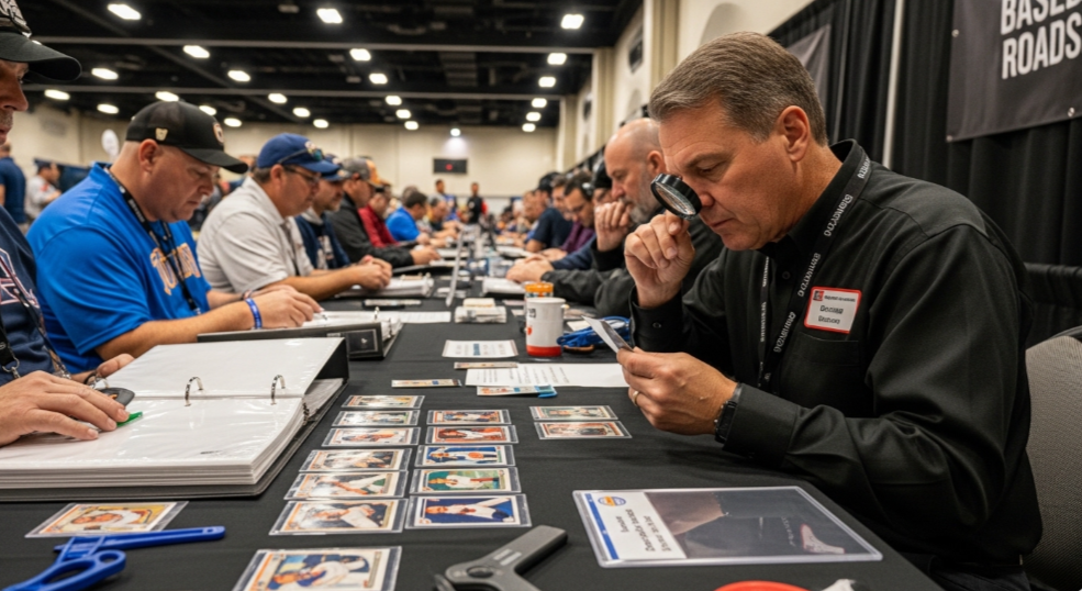 Why Baseball Card Roadshows Make This Process Easier