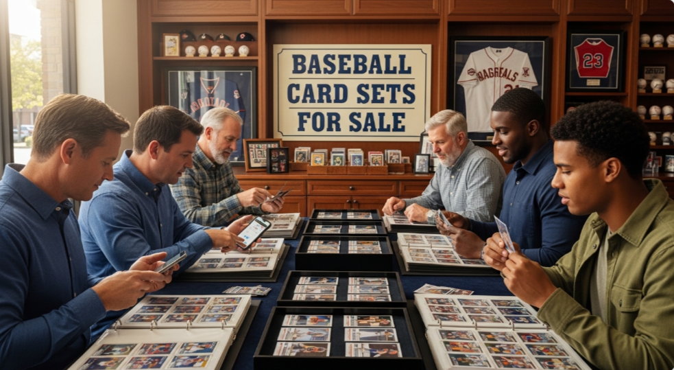 Why Baseball Card Sets for Sale and Organized Groups Draw Better Interest