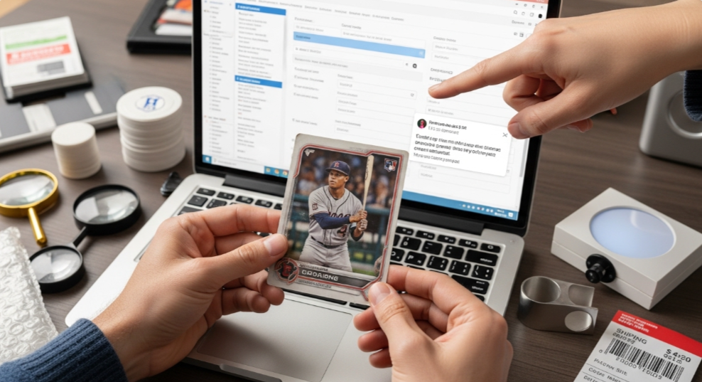 Why Selling Sports Cards Online Is Not Always the Easier Option