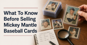 Mickey Mantle Baseball Card Value: What Sellers Should Know