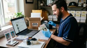 Sell Baseball Cards Online While Protecting Their Value