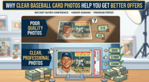 Why Clear Baseball Card Photos Help You Get Better Offers