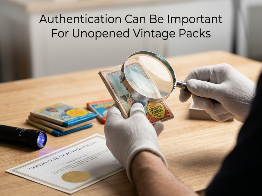 Authentication Can Be Important For Unopened Vintage Packs