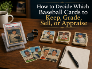 How to Decide Which Baseball Cards to Keep, Grade, Sell, or Appraise