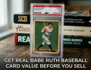 Get Real Babe Ruth Baseball Card Value Before You Sell