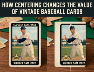 How Centering Changes the Value of Vintage Baseball Cards