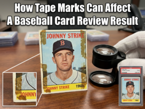 How Tape Marks Can Affect A Baseball Card Review Result