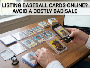 Listing Baseball Cards Online Avoid a Costly Bad Sale