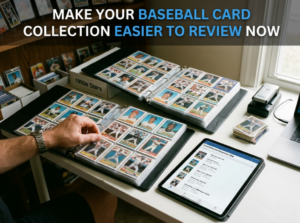 Make Your Baseball Card Collection Easier to Review Now