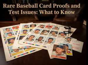 Rare Baseball Card Proofs and Test Issues What to Know