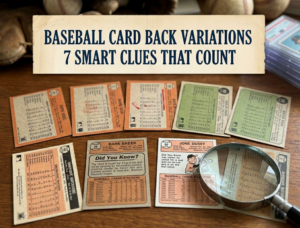 Baseball Card Back Variations 7 Smart Clues That Count