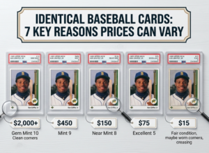 Identical Baseball Cards 7 Key Reasons Prices Can Vary