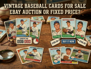 Vintage Baseball Cards for Sale eBay Auction or Fixed Price
