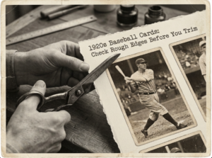 1920s Baseball Cards Check Rough Edges Before You Trim