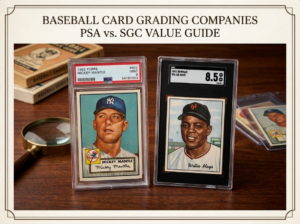 Baseball Card Grading Companies PSA vs. SGC Value Guide