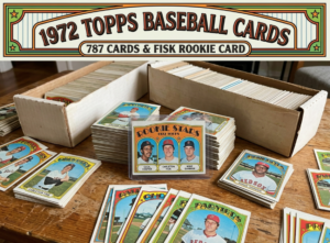 1972 Topps Baseball Cards 787 Cards & Fisk Rookie Card