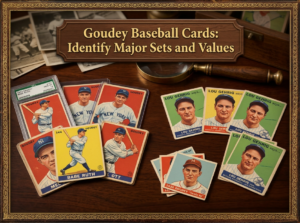 Goudey Baseball Cards Identify Major Sets and Values